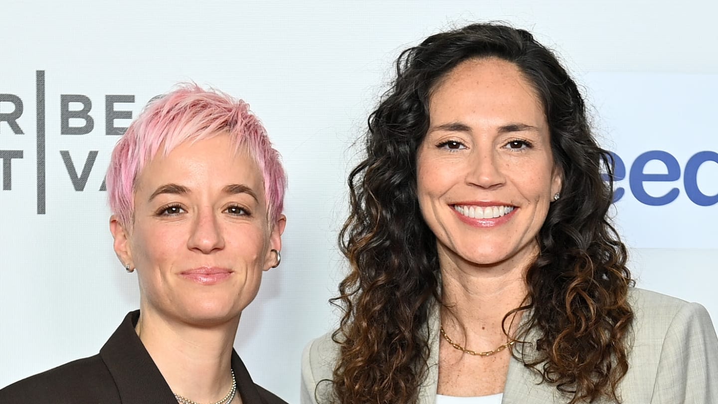 Sue Bird and Megan Rapinoe Embrace Power Suiting at Tribeca Film Festival