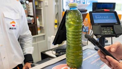 ¿Cuánto dinero me dan para repostar en la gasolinera Repsol por llevar un litro de aceite de cocina usado?