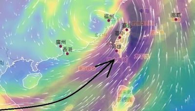 凱米颱風走了 中南部雨卻沒完沒了！鄭明典一張圖說原因