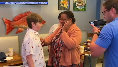 Mom hears late son's heartbeat in 14-year-old donor recipient's chest for 1st time