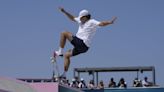 Americans Eaton and Huston top qualifying in men's street skateboarding at the Paris Olympics