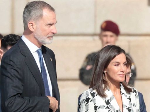 Felipe VI y Letizia presiden el acto central del bicentenario de la Policía Nacional