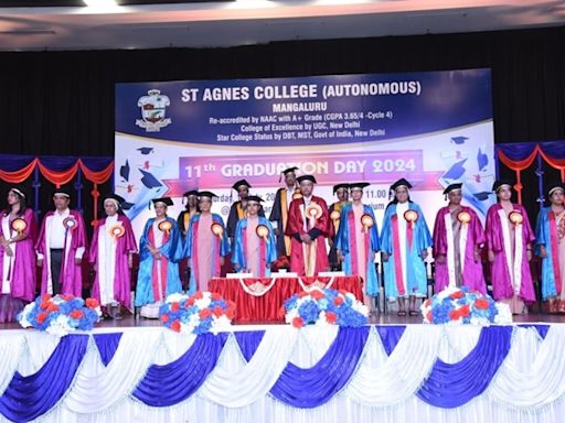 Mangaluru: Eleventh Graduation Day celebrated at St Agnes College