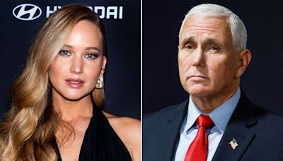 Jennifer Lawrence Takes Jab at Mike Pence and 'Conversion Therapy' in GLAAD Media Awards Speech