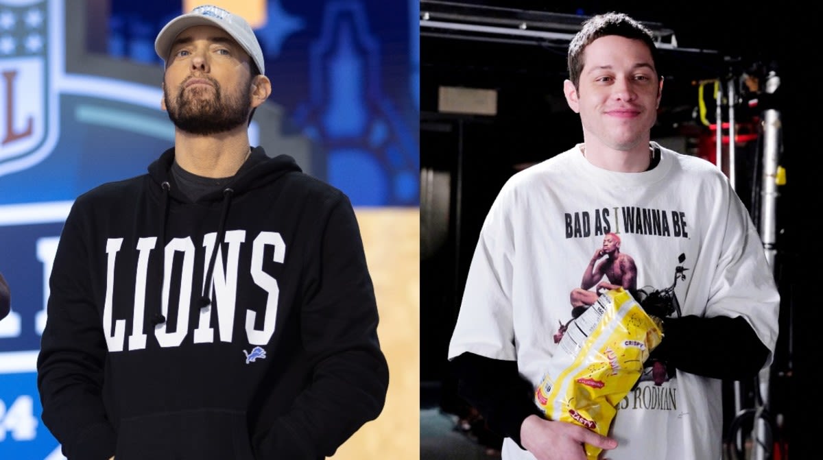 Pete Davidson Makes Surprise Appearance in Music Video for Eminem's New Single