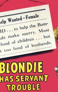 Blondie Has Servant Trouble