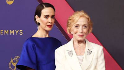 Sarah Paulson Is 'Ready, Willing and Able' to Support Holland Taylor at Emmys 2024: 'I'm Here with the Fan' (Exclusive)