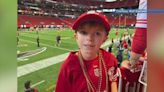 8-year-old boy in need of kidney transplant surprised with trip to Falcons-49ers game