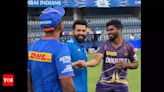 Watch: When Rohit Sharma did KKR's 'mehman nawazi' on his home ground Wankhede Stadium | - Times of India