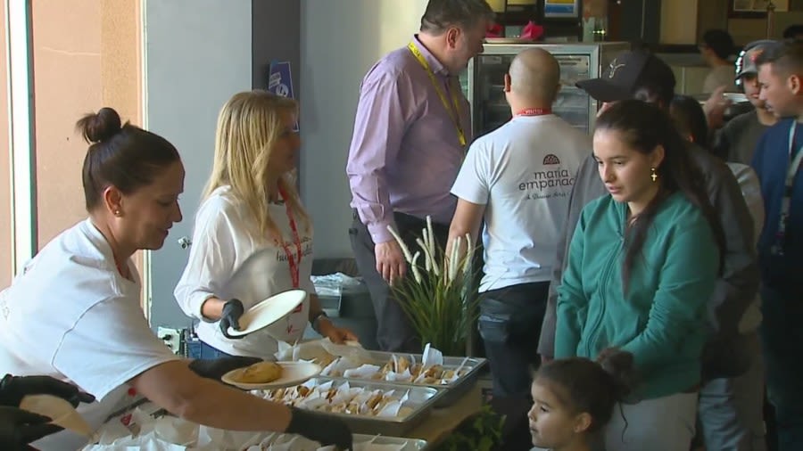 Denver partners with Maria Empanada to help feed migrants