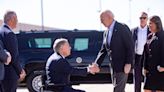 Biden greeted with handshake from Gov. Abbott, tours border wall during visit in El Paso: recap