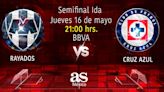 Monterrey vs Cruz Azul en vivo: Liga MX, ida semifinales, Liguilla del Clausura 2024 hoy en directo