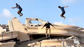 No Comment : des jeunes Palestiniens pratiquent le "parkour" sur les ruines de Gaza