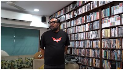 Inside Anurag Kashyap’s home covered with books, DVDs; he calls it ‘a closed dharamshala: ‘Stars have to leave their big cars, humble themselves and walk’