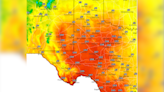 Map shows Texas cities hit triple digits amid "dangerous" heat