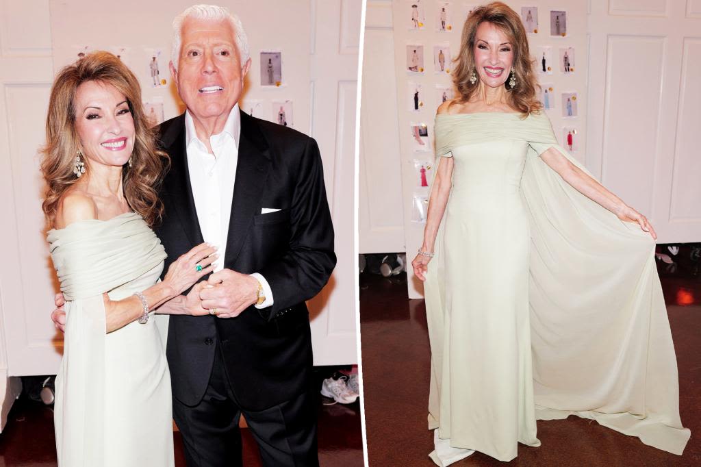 Exclusive | Soap opera icon Susan Lucci walks in Dennis Basso’s NYFW show