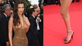 Bella Hadid Shines in Pointed Peep-Toe Shoes at ‘The Apprentice’ Cannes Film Festival Premiere