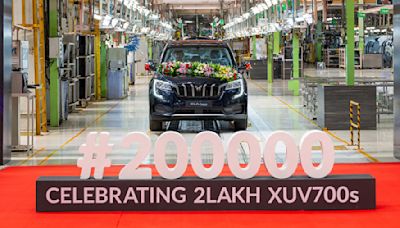 Mahindra records 200k unit sales of XUV700, introduces new colour options