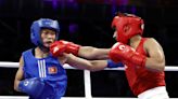 Preeti Pawar in women's boxing pre-quarter-finals