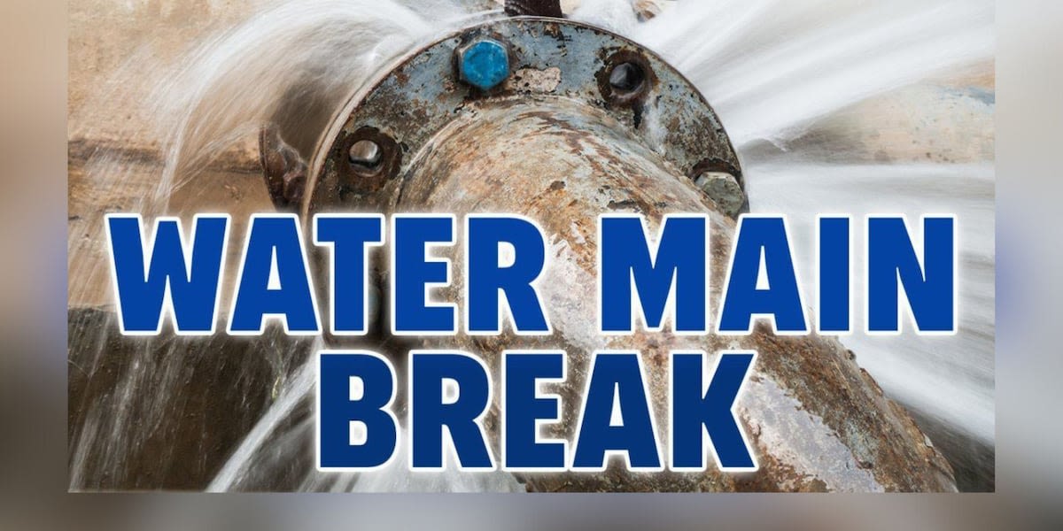 Crews working to repair water main break in Greer