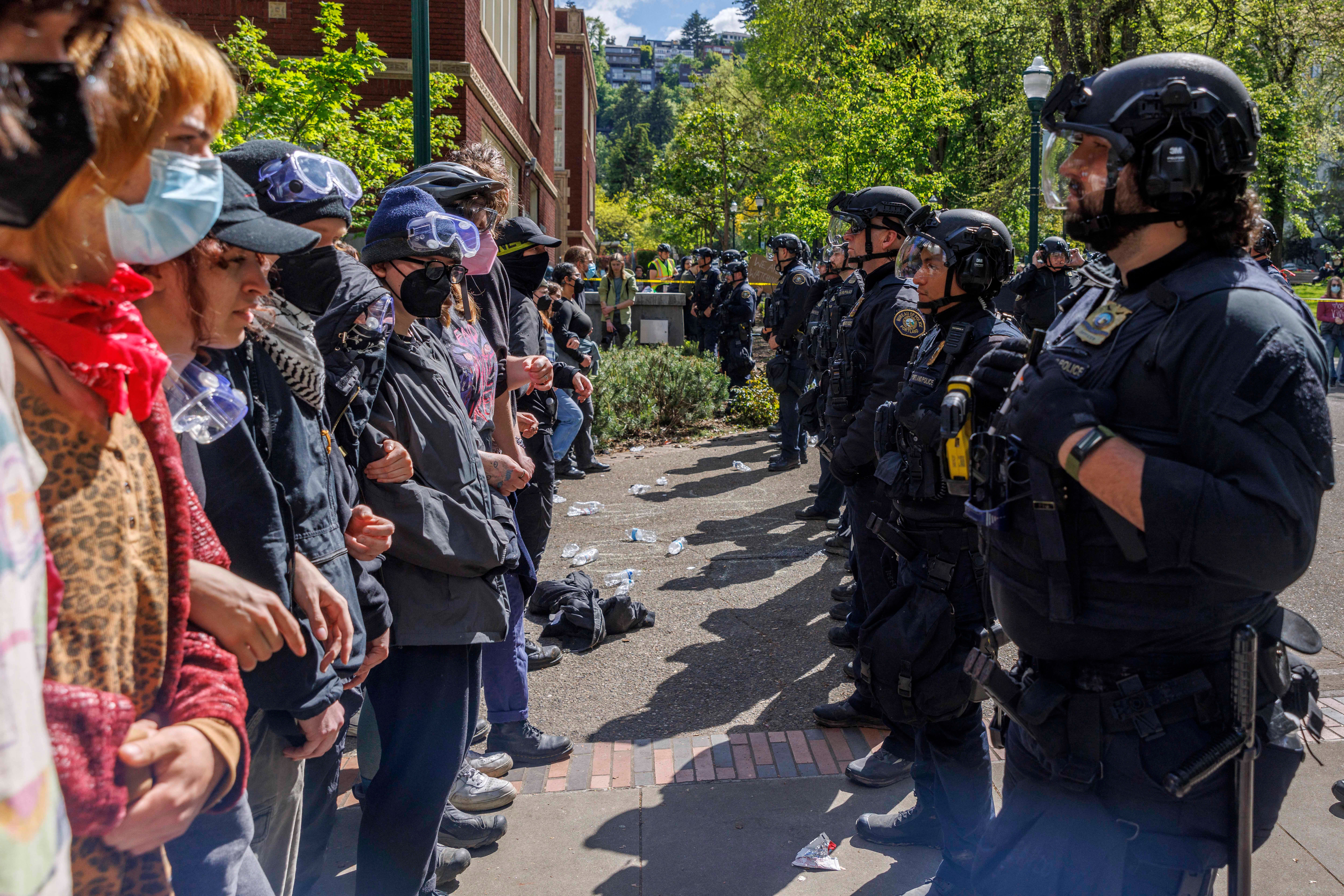 Police Clashes at Columbia University and UCLA Campus Protests Prove They Don’t Belong There