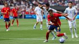 Aimar provoca un penalti en un debut dubitativo de la selección olímpica