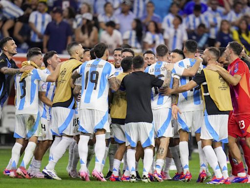 Argentina reaches Copa America semifinals, beating Ecuador 4-2 on penalty kicks after 1-1 draw