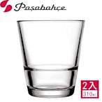 【Pasabahce】強化可疊式威士忌杯310cc(2入組)