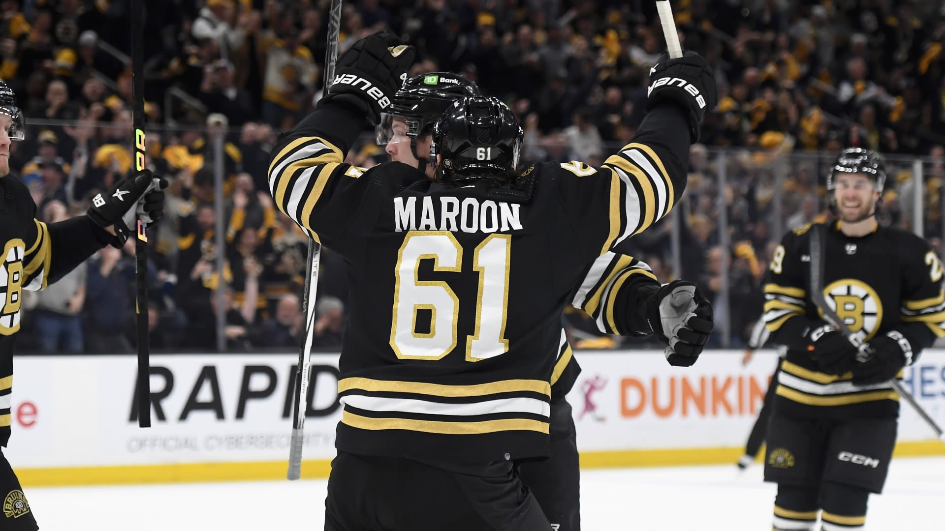 Bruins' Pat Maroon Jokingly Responds To Game 6 Brad Marchand Question