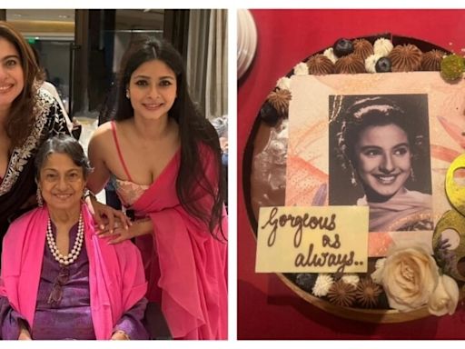 Kajol's birthday post for mom Tanuja: 'Happy 81st aka 18 to our evergreen, crazy, beautiful Goddess'