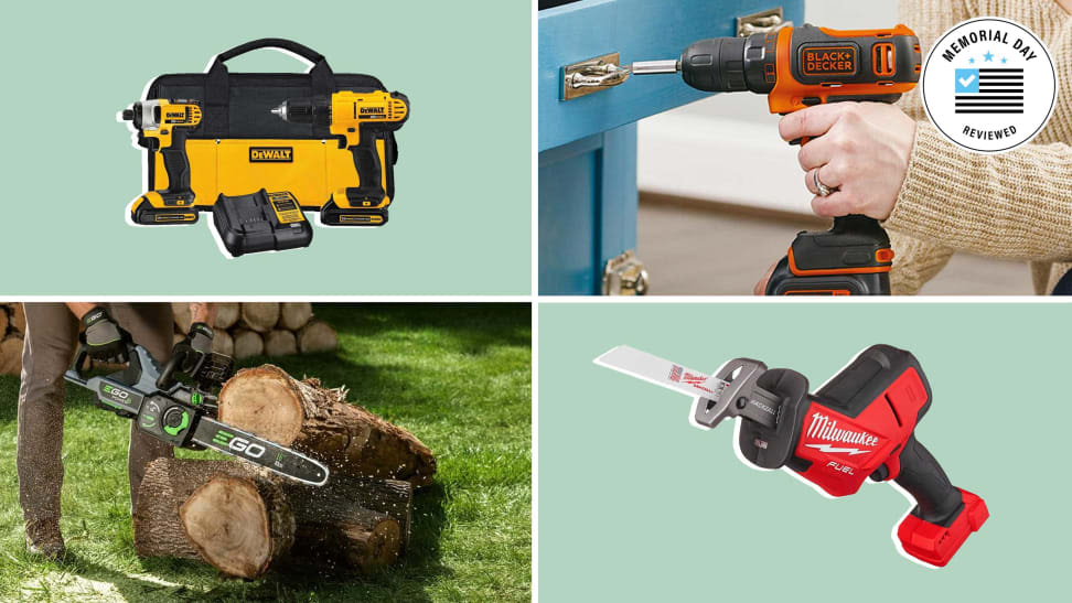 Memorial Day tool deals: Save up to 57% on DeWalt, Ryobi, Ego Power+ Milwaukee tools