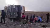 Ayacucho: Bus interprovincial lleno de pasajeros se despista y deja 4 muertos y 22 heridos