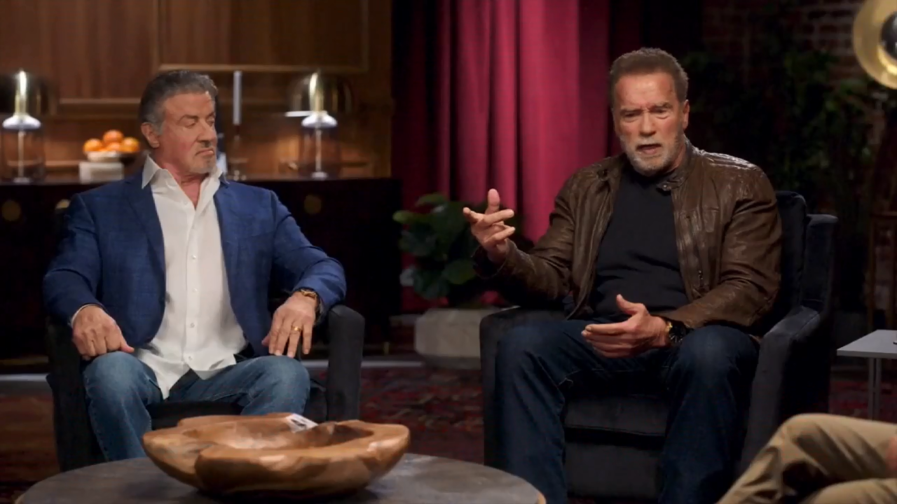 Arnold Schwarzenegger, Sylvester Stallone discuss their historic rivalry in a new special on FOX - WSVN 7News | Miami News, Weather, Sports | Fort Lauderdale