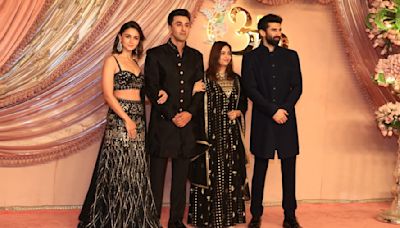 Anant-Radhika Sangeet: Alia Bhatt-Ranbir Kapoor Make A Stylish Power Couple As They Twin In Black