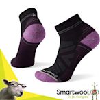 SmartWool 女_美麗諾羊毛 避震型機能戶外全輕量健行短筒襪(2入).彈性排汗跑步襪.登山運動襪_黑色