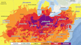 Forecasts for 11 cities at core of heat dome as it nears peak intensity