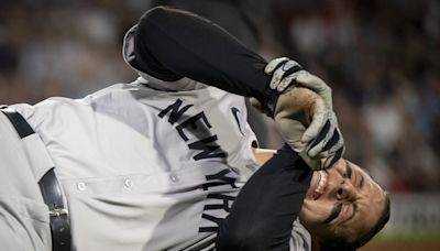 Anthony Rizzo reportedly suffers broken bone after scary collision at first base