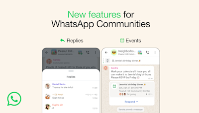 WhatsApp now lets users plan and schedule events in Communities