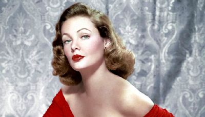 These Rare Photos Perfectly Capture the Timeless Beauty of Old Hollywood Star Gene Tierney