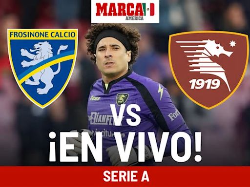 Frosinone vs Salernitana EN VIVO Online. Partido hoy - Memo Ochoa en Serie A 2024