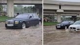 Viral video: Rolls-Royce Ghost stranded in Delhi floods, Internet says 'Alto lelo'