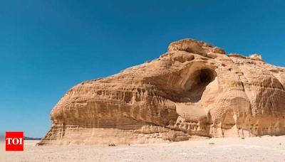 The mystery behind Dragon Head Mountain found in the Sinai desert - Times of India