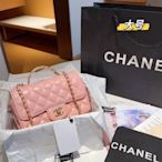 【二手】香奈兒Chanel 23A手柄水鉆blingbling 尺寸21cm 禮盒包裝??