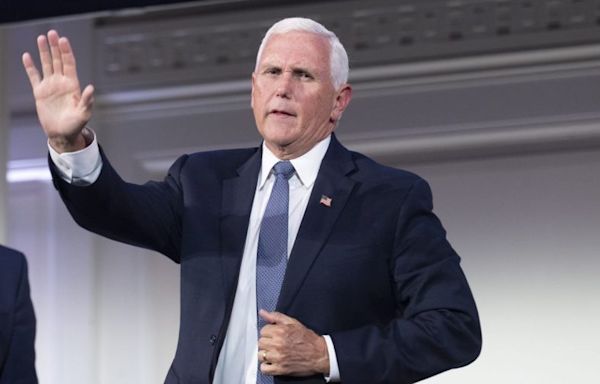 Pence says he’s ‘staying out of the presidential campaign’