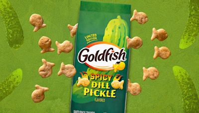 Goldfish Spicy Dill Pickle Crackers Review: Does The New Flavor Bring The Heat?