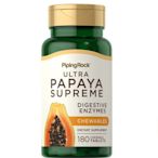 【活力小站】Piping Rock 木瓜酵素 Papaya Supreme 180顆