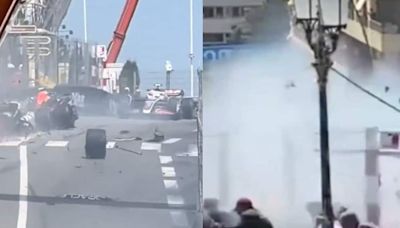 Fan Footage Provides Closer Look At Sergio Perez' Horrific Crash At Monaco Grand Prix - News18
