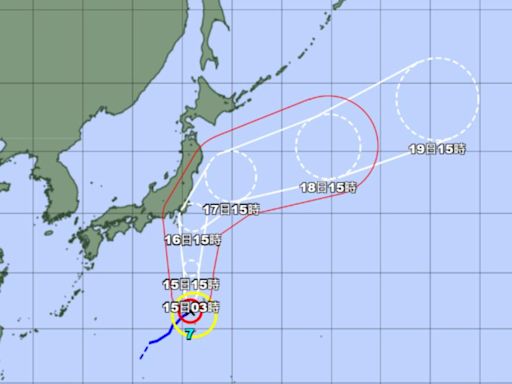 安比颱風8/16最靠近關東 新幹線東京-名古屋將停駛、航班恐大亂