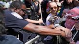 Police clear pro-Palestinian protest camp and arrest 33 at DC campus as mayor's hearing is canceled