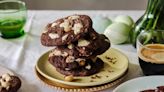 White and dark chocolate and macadamia cookies recipe